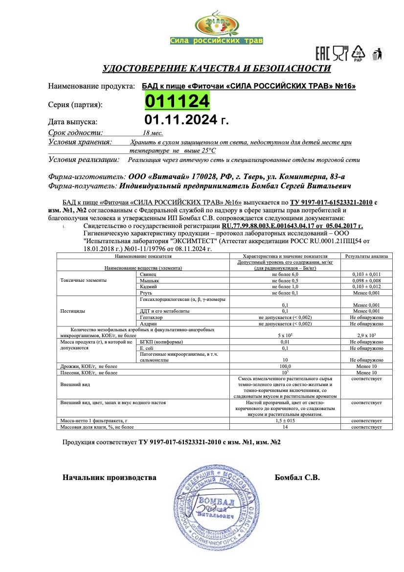 Паспорт №112024